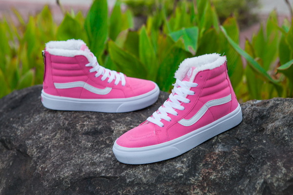 Vans High Top Shoes Women--067